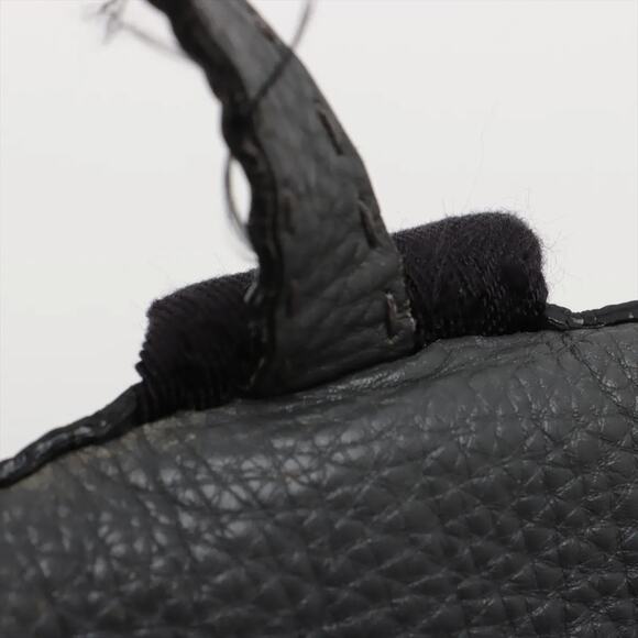 Fendi Selleria Leather Backpack Gray 7VZ011